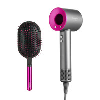 finsybo泰森高速吹风机&气垫梳套装 智能护发三挡冷热风高速吹风机F-HD01B