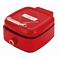 翰乐悬浮式电烤铛 SKB-340B 25CM-红色