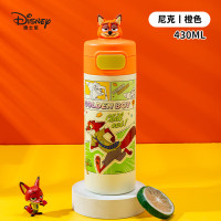 迪士尼(disney)儿童保温杯男女士大容量316不锈钢学生直饮水杯便携随手杯子尼克430ML