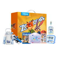 迪士尼保温杯玩具文具礼盒套装