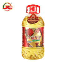 红果实新疆绿色红花籽油4L一级物理压榨植物食用油 适合中式高温烹饪