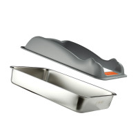 漫沃星系MANWOGA 不锈钢猫砂盆MC-MP801