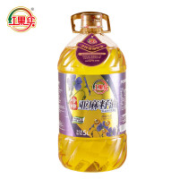 红果实新疆有机亚麻籽油5L桶装食用油有机食品认证适用孕妇可口服月子油 富含α-亚麻酸