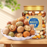 刻凡鱼皮花生278g*1罐 臻选罐装坚果干果健康高膳食纤维零食 甄选原料 颗颗酥脆 饱满果仁