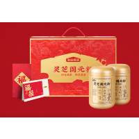 五谷磨房-灵芝固元粉礼盒856g 见家长送爸妈女友老年营养品早餐 赠同事商务 高端食养礼