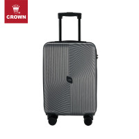 皇冠 商务行李箱 旅行万向八轮拉杆箱行李箱 CF2036H深灰色 20英寸 可登机