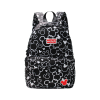 迪士尼DISNEY儿童旅行背包粉色可爱卡通图案防水耐磨多功能隔层设计