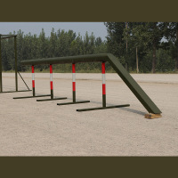 晟信 400米障碍训练器材SX055-独木桥