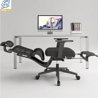 点云星辰[安心午休办公系列]久坐不累午休办公椅可躺人体工学椅电脑椅子500x450x1160mm-尼龙脚