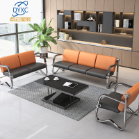 点云星辰0729-公共联排座椅机场椅排椅铁艺沙发椅银行等候椅诊所候诊椅3+1+1