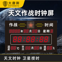 大唐御天文作战时钟055北斗授时时钟120*75(3+5英寸数码管)北斗款