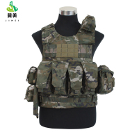 冀美21式战术背心户外携行具防护训练背心配套模型水墨纹21式单兵作战-武夏水墨纹11件套