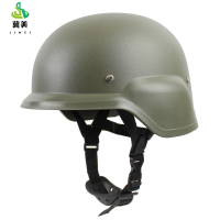 冀美二代M88头盔改进超轻稳定游戏军迷战术CS安保防摔减震海绵垫四点-灰色头盔