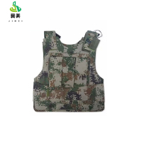 冀美防D三D夹背心马甲防D服外皮训练防护外背心品质(2件装)-林地数码