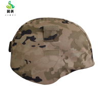 冀美M19式头盔罩头盔套训练防护盔罩野战户外迷彩帽套不带魔术贴帽套-武冬水墨纹