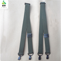 冀美0729-木仓背带多功能战术背带03三角背带安保挎木仓带通用型背带 95通用绿色5条装
