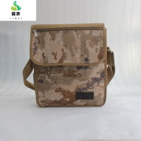 冀美迷彩作业包战术训练斜挎包防水耐磨牛津布背包户外斜挎包攀登包-荒漠星空