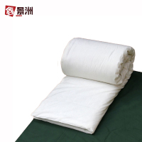 鑫景洲0729-军绿色热熔棉褥白色褥子劳保军训宿舍褥垫热熔褥子 普通白色01热熔褥子120*200cm