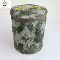 冀美迷彩户外F水折叠脸数码便携式折叠脸盆袋折叠脸盆袋-林地数码