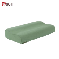 鑫景洲0729-枕头硬质棉宿舍高低枕头军绿色劳保陆空训练枕头 军绿色[普通款]27*48cm2个装