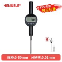 HEMUELE 禾木千分表高精度0.001数显百分表一套电子高度规计测量仪深度表 [精准款]数显百分表0-50mm