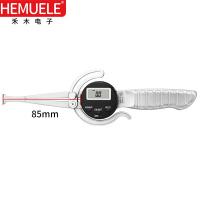 HEMUELE 数显卡规 数显卡钳表数显测厚仪电子壁厚测量 测厚外/内卡规 数显内卡规12.7-165mm(带手柄)