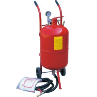 臻工品 75升桶式五金件零部件除锈清洁喷砂机 VAL-CX20