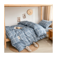 芳恩(Faunen) SUS-Z4003 良品棉单人三件套 海蓝大格