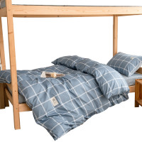 芳恩(Faunen) SUS-ZH4012 良品全棉六件套 海蓝大格