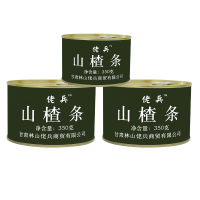 凌翔炸酱肉丁罐头即食下饭菜拌面炸面家庭储备食品 原味山楂条 350g*12罐