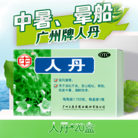 XPES夏季适用轻度中暑恶心呕吐 防暑用品 人丹*20盒