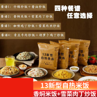 凌翔13新型自热米饭方便速食快餐免煮大份量1袋2餐户外方便食品 餐谱2*12包