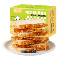 绿小象奇亚籽全麦吐司面包现做糕点厚切0脂主食早饭懒人速食包糕点-0脂全麦吐司面包 1kg谷物