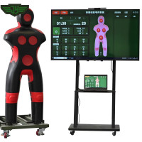 钧跃 刺杀基本技术测评12感应点带主控大屏刺杀铃 1拖1(1刺杀铃)