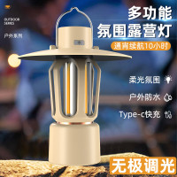 黑蝎露营灯挂式超长续航超亮强光户外帐篷灯照明灯LED便携充电应急 RHL-07(卷灯丝)露营灯套餐