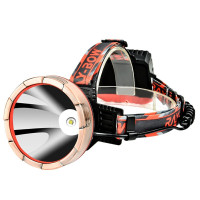 黑蝎工业级防爆强光头灯加油站消防巡检专用带防爆证书充电安全帽矿灯 [5010防爆头灯]带证书/礼盒装