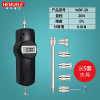 HEMUELE 数显推拉力计 手持电子式弹簧测力计推力计拉力压力插拔力 数字式 WDF-20(2KG)