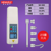 HEMUELE 数显推拉力计 手持电子式弹簧测力计推力计拉力压力插拔力 数显可连电脑 SH-500N