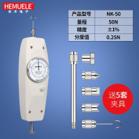 HEMUELE 数显推拉力计 手持电子式弹簧测力计推力计拉力压力插拔力 指针款NK-50N=5KG