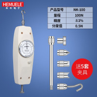 HEMUELE 数显推拉力计 手持电子式弹簧测力计推力计拉力压力插拔力 指针款NK-100N=10KG