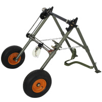 哲奇 ZQ-YZ4625B 沙滩轮光缆收放架 光缆收放车 放线车 收放线架 含排线机构 1台价