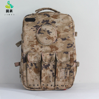 冀美JUN YI 背囊 大容量背囊防水双肩包基本装备便携包52x35x17cm-荒漠星空