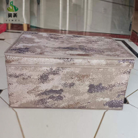 冀美迷彩折叠箱收纳箱内务整理箱迷彩收纳箱折叠内务箱收纳盒-荒漠星空45*35*20