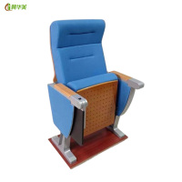 冀华美 会议室连排椅坐椅带写板礼堂椅排椅报告厅座椅