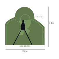 钧跃靶纸迷彩色基本色靶纸荒漠色靶纸击训用品打靶器材靶场耗材-100张 基本色 胸靶纸