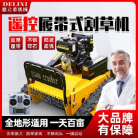 德立希遥控割草机光伏发电站碎草机履带式打草机果园开荒除草柴油大马力 柴油割草机56CM