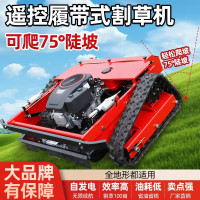德立希遥控割草机履带式果园除草机开荒修剪草坪机园林碎草机打草机器人 遥控割草机割幅50