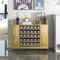 冀美雨伞架收纳架商用大容量教室班级门口伞架酒店公司雨伞存放置物架 YSJ-37(双排大号)纳米金/长100