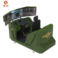 京州 汽车驾驶MN器学车机动车练车驾驶静态三屏驾驶器