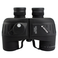 大唐御双筒望远镜船用10x50 罗盘防水高倍高清 坐标测距微光夜视-180c-7x50带罗盘黑色